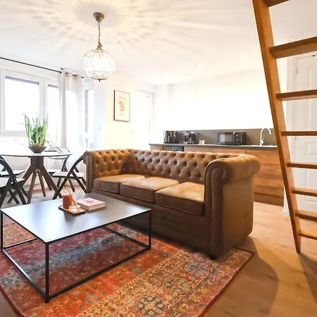 Rockefeller - Le Petit Loft New-yorkais 5 Min De La Apartamento *