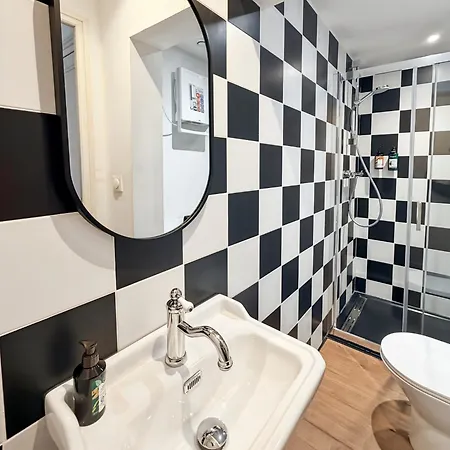 Rockefeller - Le Petit Loft New-yorkais 5 Min De La Apartman *